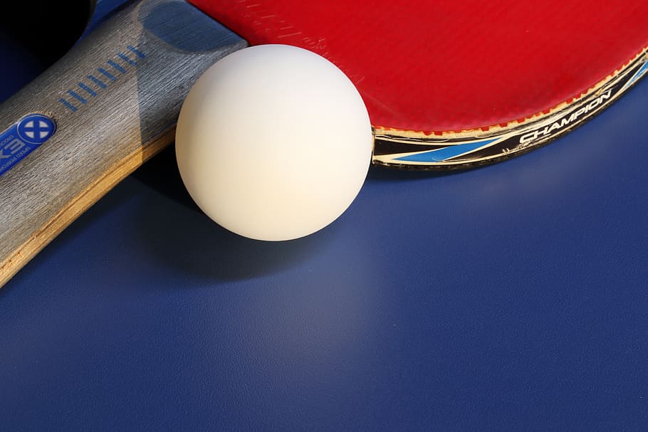 table tennis, ping-pong ball, games, sport, hobby, racket, leisure