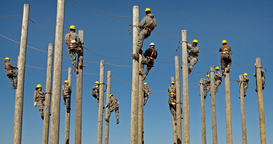 work, job, military, worker, army, activity, human, sky, nature HD wallpaper