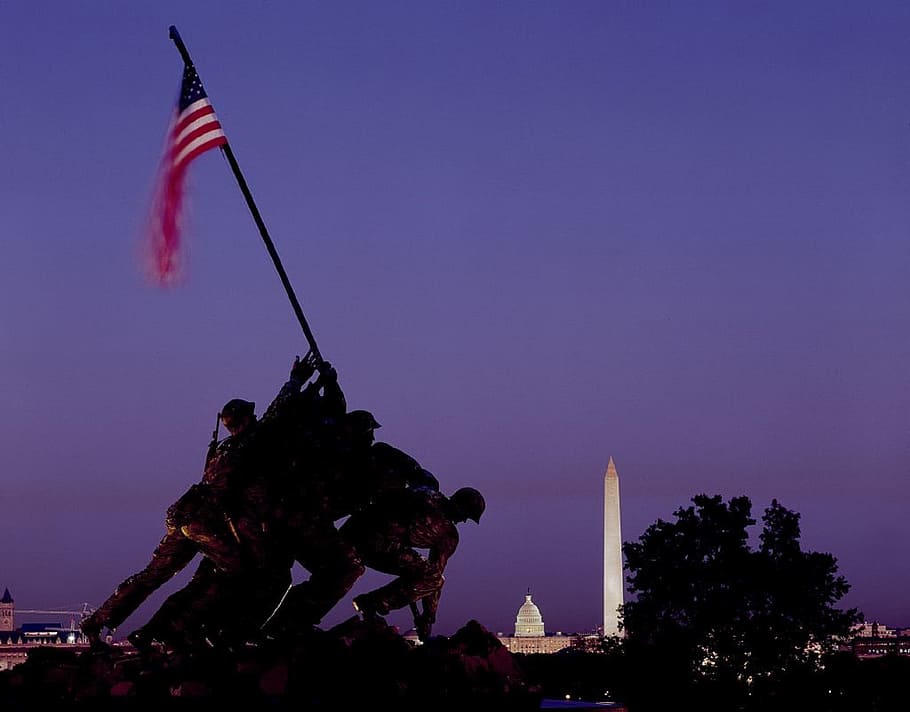 sculpture, memorial, statue, war, memory, object, architecture HD wallpaper