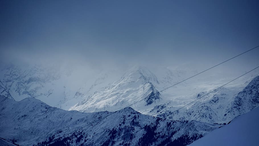 austria, innsbruck, snow, cold temperature, winter, mountain HD wallpaper