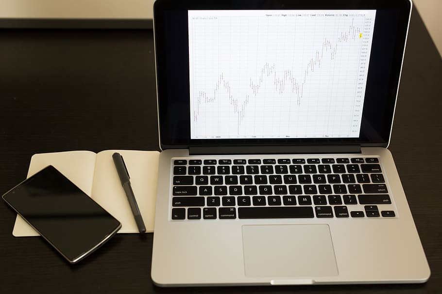 charts, graphs, data, finance, macbook, laptop, computer, business HD wallpaper