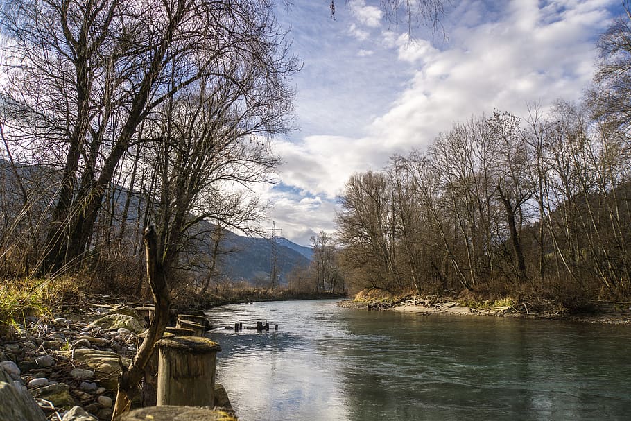 öblarn, austria, enns (river), nature, styria, enns valley HD wallpaper