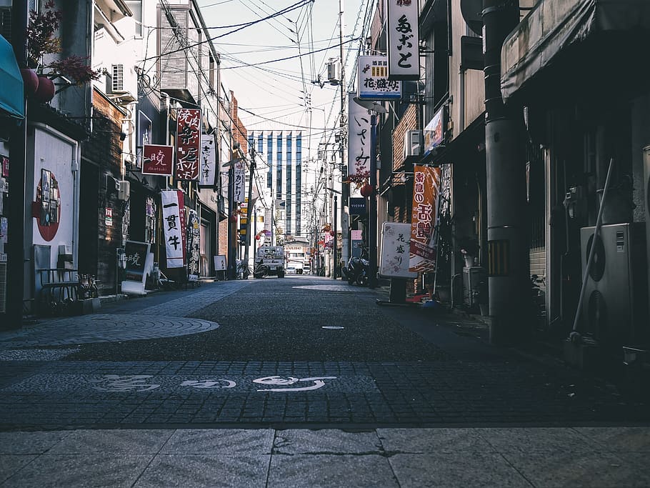 Street Corner Screenshot, architecture, asphalt, buildings, commerce HD wallpaper