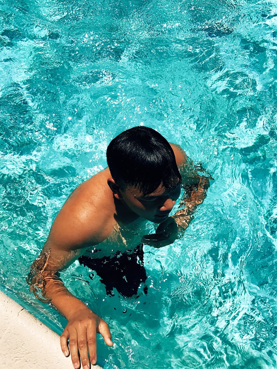 water, pool, blue, swim, swimming, hot, cool, chill, fresh HD wallpaper