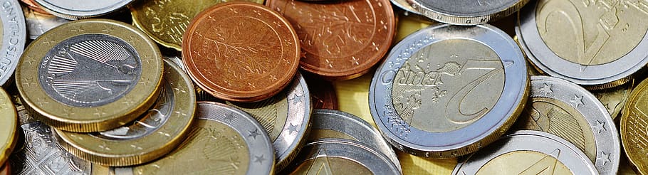 Silver and Copper Round Commemorative Coin, brass, cent, coins HD wallpaper