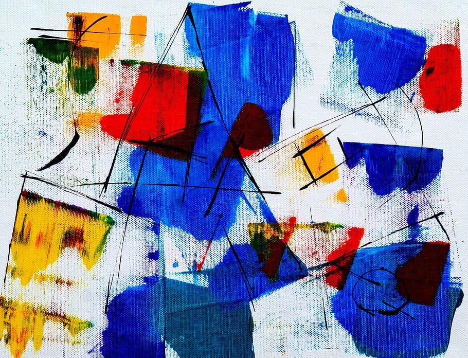 abstract painting, multi colored, art and craft, creativity, no people HD wallpaper