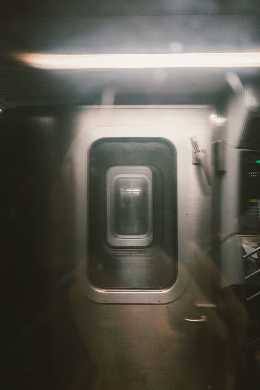 black and gray digital device, new york, appliance, train, transportation HD wallpaper