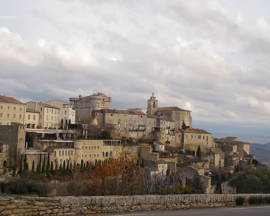 france, castellane, haute provence outdoor, architecture, cloud - sky, HD wallpaper