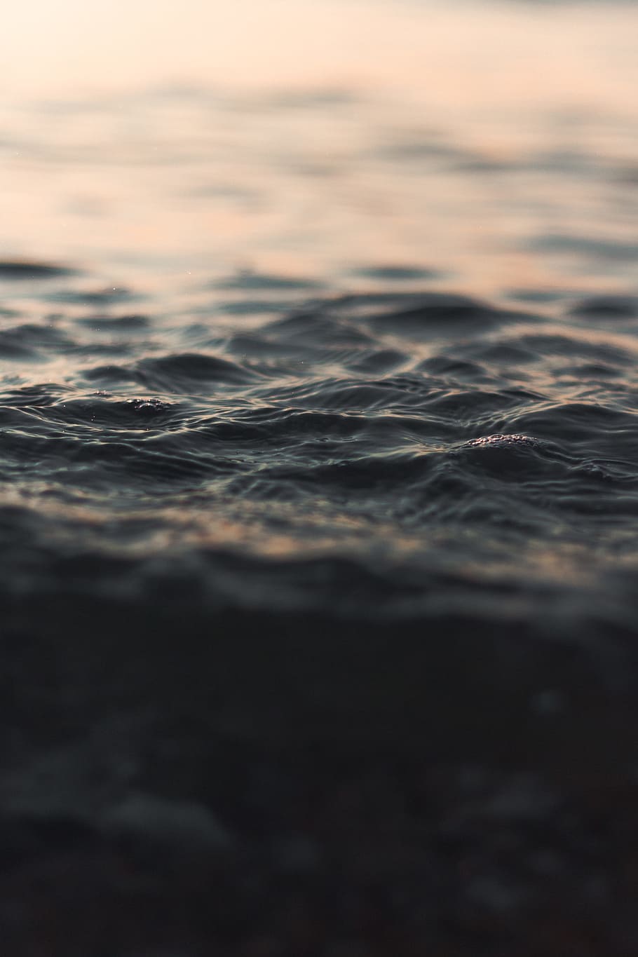 selective focus photography of water, ripple, liquid, texture HD wallpaper