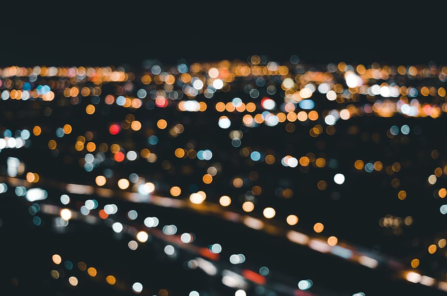 city view during nighttime, shiraz, iran, colors, longexposure HD wallpaper