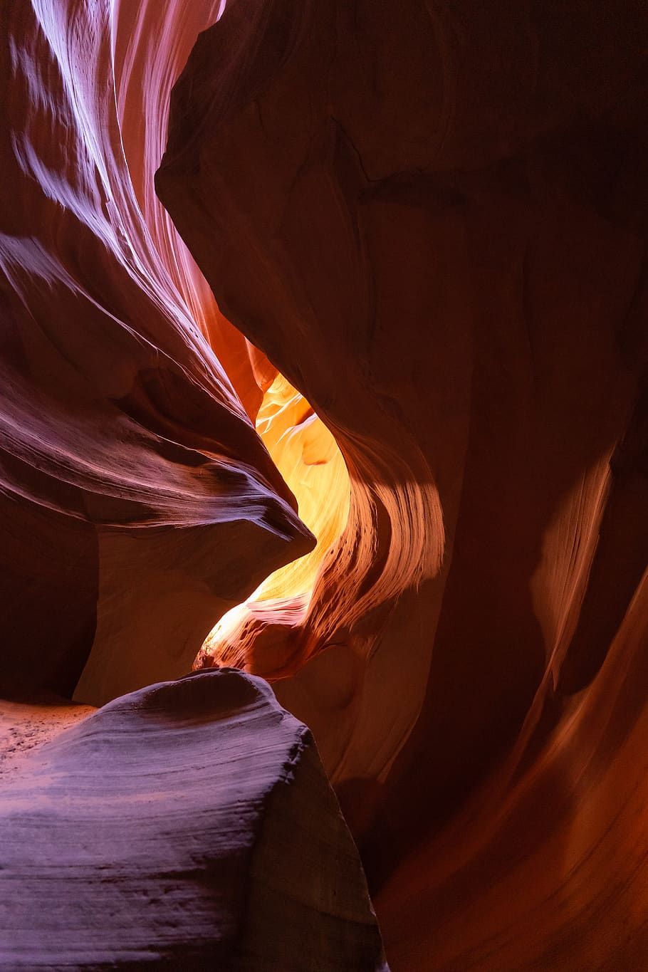 antelope cave, rock formation, rock - object, geology, solid HD wallpaper