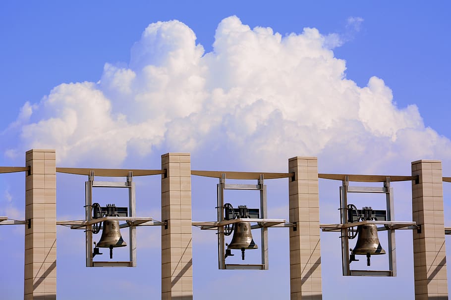 bells, clouds, series, sky, san giovanni rotondo, gargano, puglia HD wallpaper