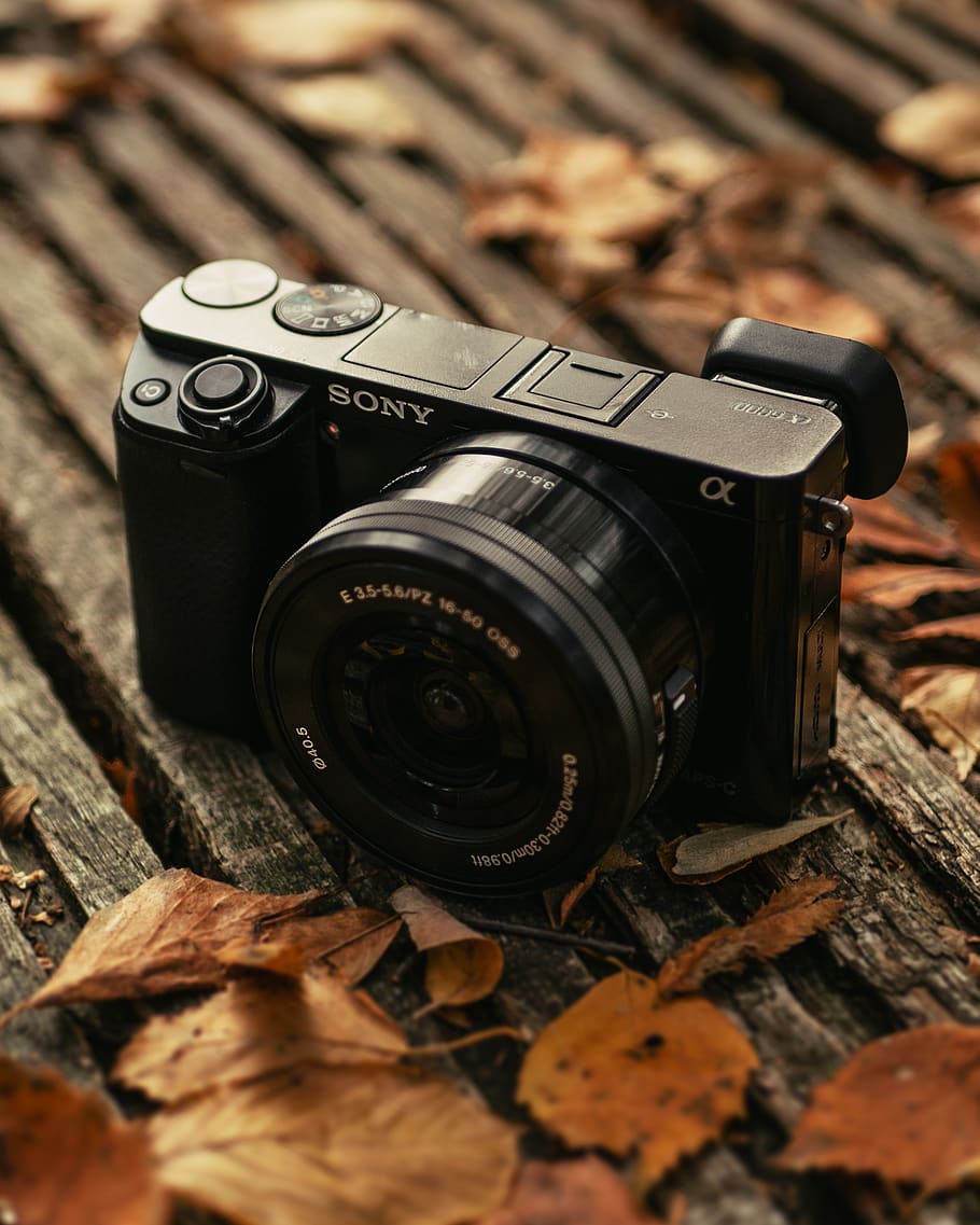 Close-Up Photo of Digital Camera, blur, buttons, camera lens HD wallpaper