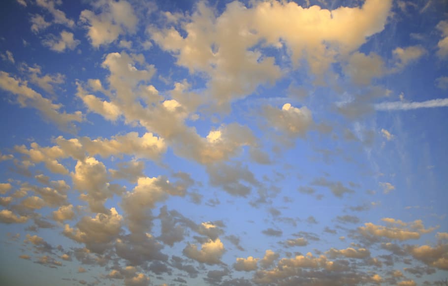 air, atmosphere, background, beautiful, blue, blue-sky, bright HD wallpaper
