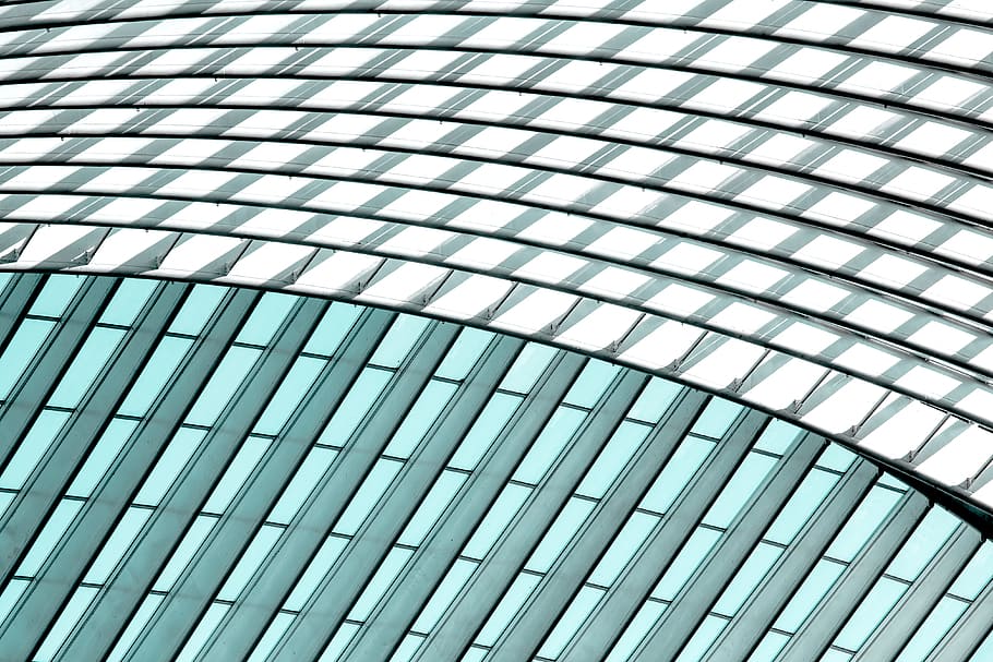 pattern, blue, roof, line, ceiling, looking up, white, shadow HD wallpaper