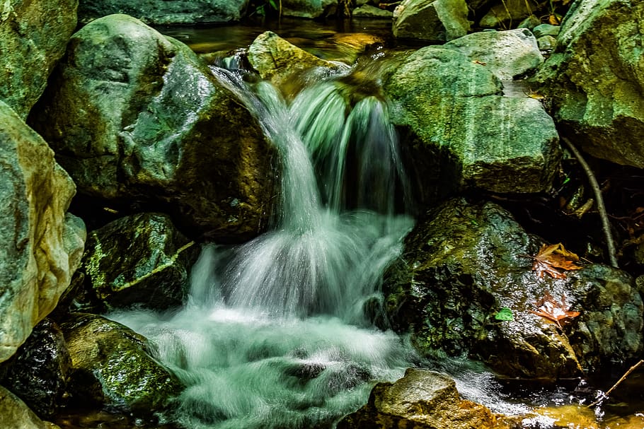 stream, water, nature, river, scenic, creek, scenery, environment HD wallpaper