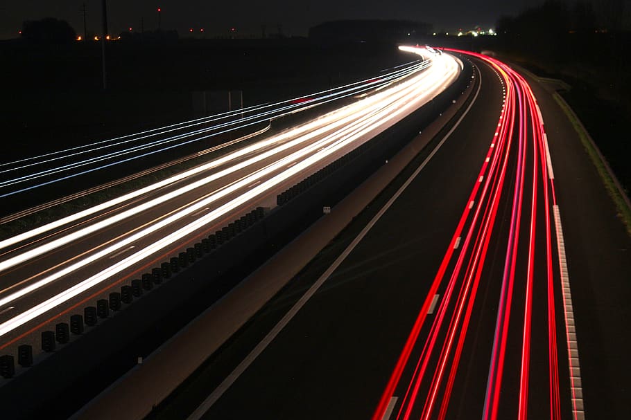 road, highway, night, leisure activities, musical instrument HD wallpaper