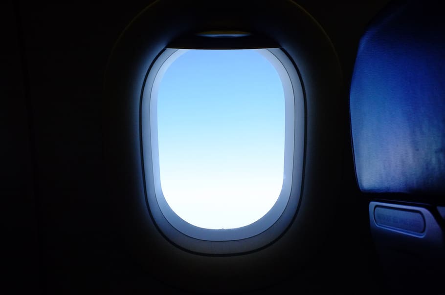 window, cloud, sky, peaceful, calm, chill, flight, skyblue HD wallpaper