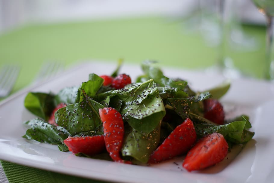 Vegetable Salad, basil, delicious, dinner, food, food photography HD wallpaper