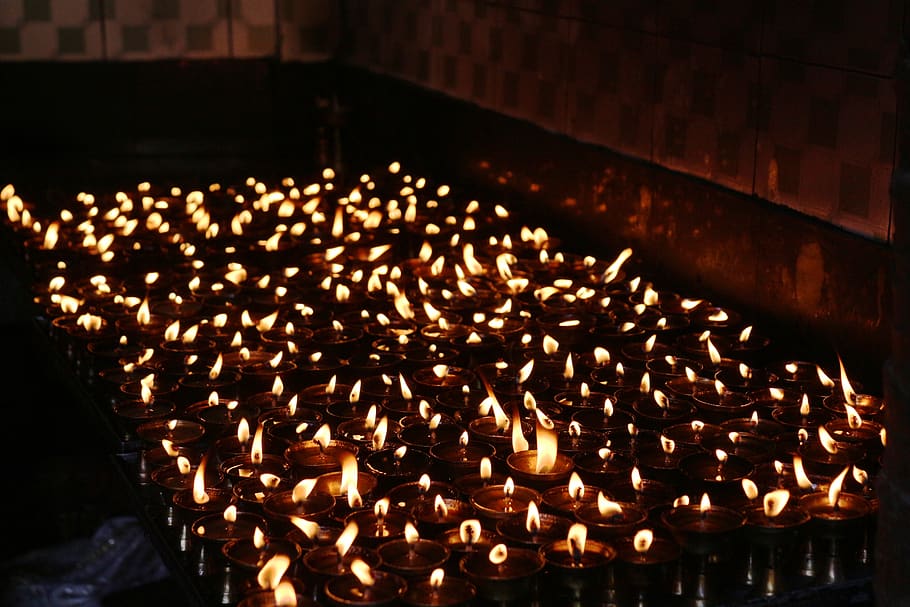 darjeeling, india, illuminated, lighting equipment, abundance HD wallpaper