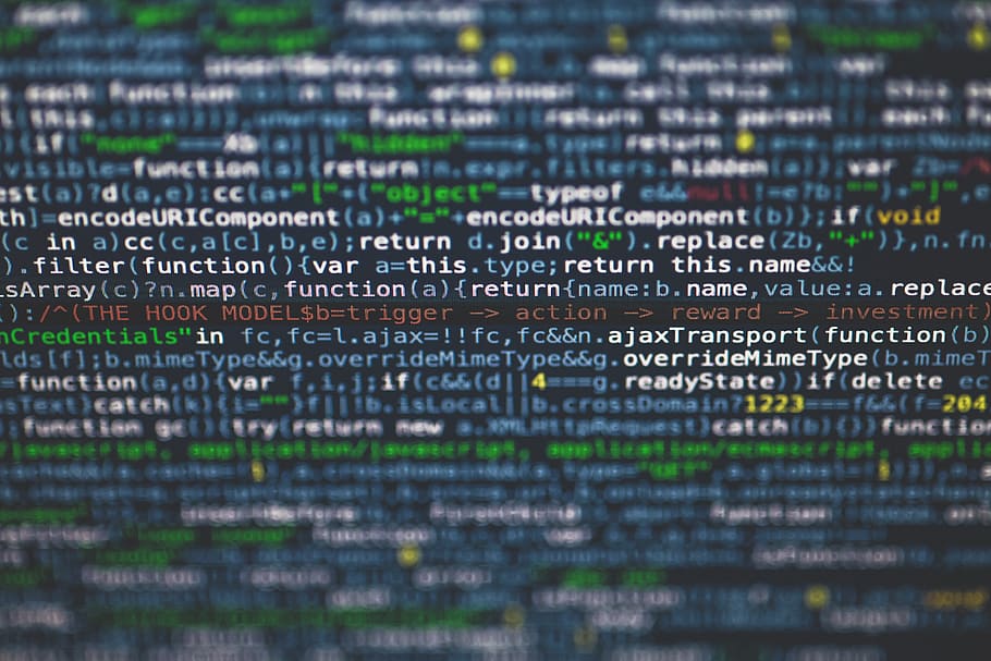 selective focus photography of program setup, text, communication HD wallpaper