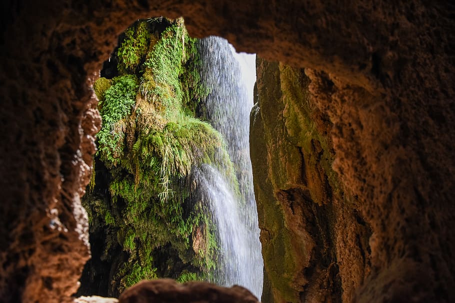 monasterio piedra, agua, cascada, gruta, cueva, aragón, naturaleza
