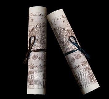 certificate, contract, document, proof, parchment, document role HD wallpaper