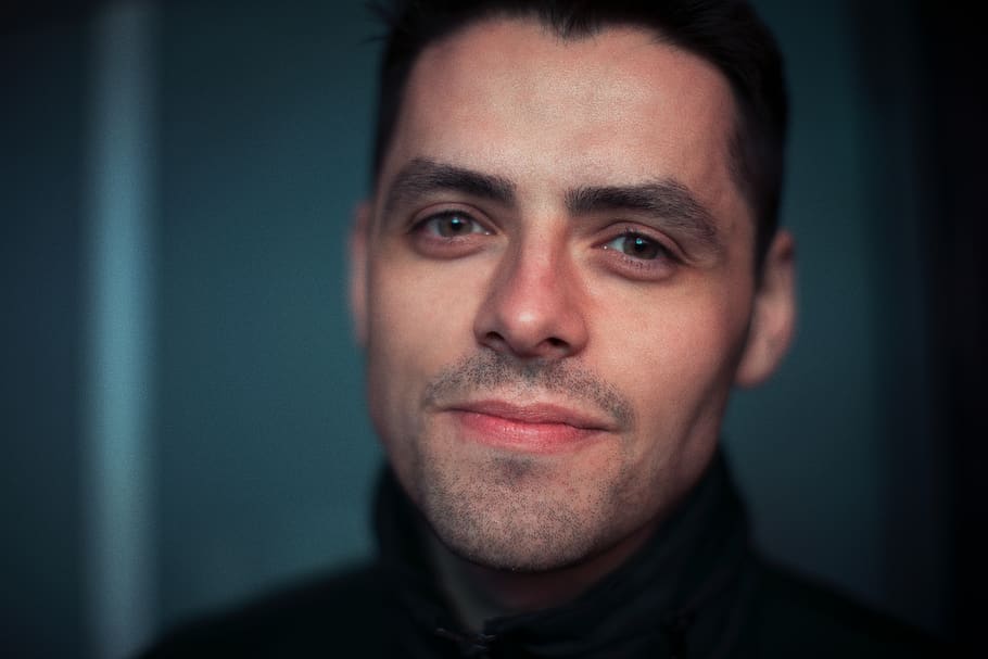 boy, guy, man, portrait, headshot, looking at camera, one person HD wallpaper
