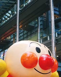 Hd Wallpaper Japanese Children Kid Anpanman Toy Giant Building City Wallpaper Flare