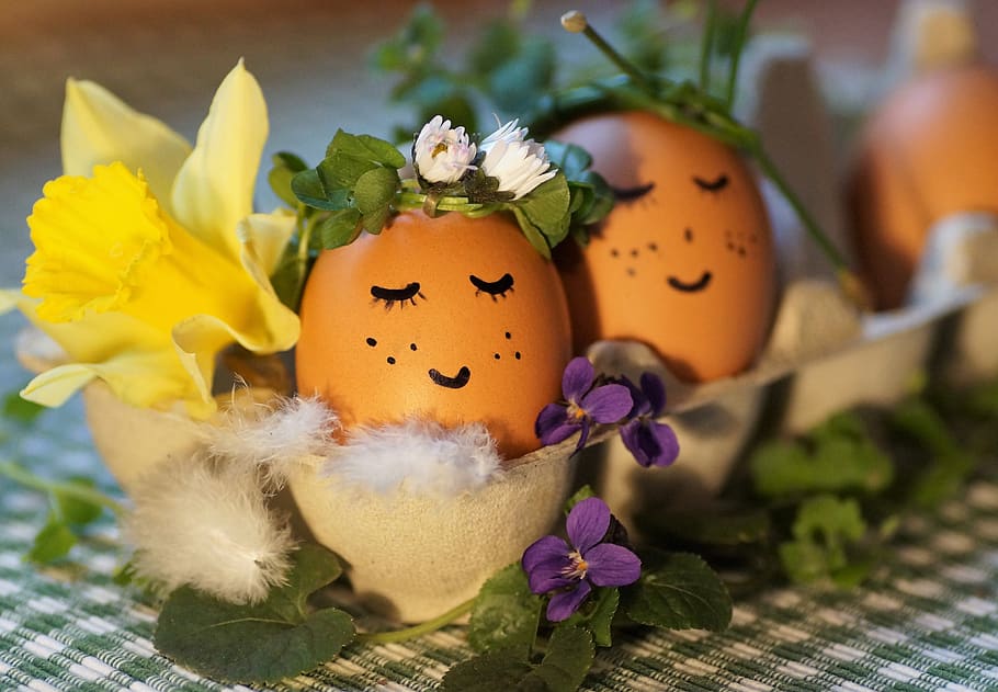 easter, eggs, decoration, spring, easter time, merry, wish HD wallpaper