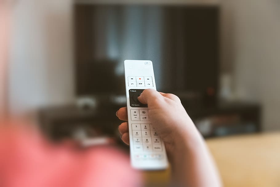 White Remote, hand, macro, human hand, holding, human body part HD wallpaper