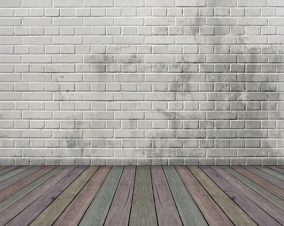 space, empty, wood floor, white, interior, tiles, wood planks, HD wallpaper