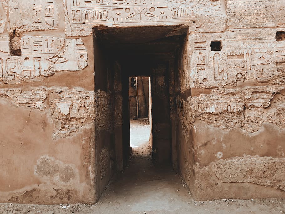 egypt, karnak, architecture, built structure, building, the past HD wallpaper