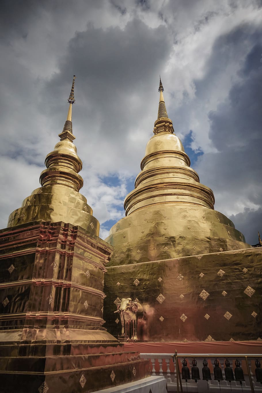 brown temples, architecture, built structure, religion, belief HD wallpaper