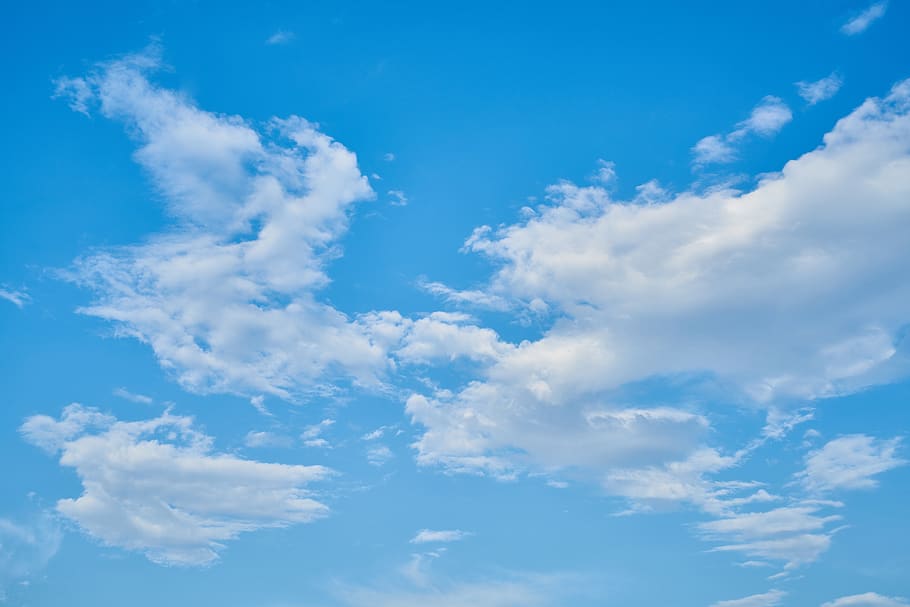 cloud, blue, background, cloud - sky, beauty in nature, low angle view HD wallpaper