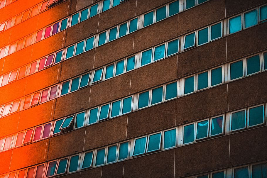 Building, architecture, windows, building exterior, built structure HD wallpaper