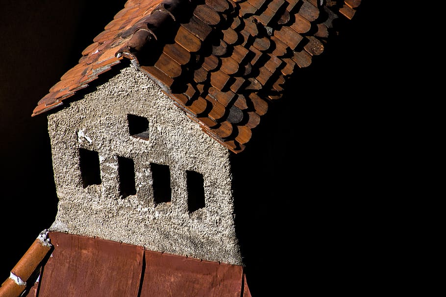windows, roof, house, architecture, construction, old, facade HD wallpaper