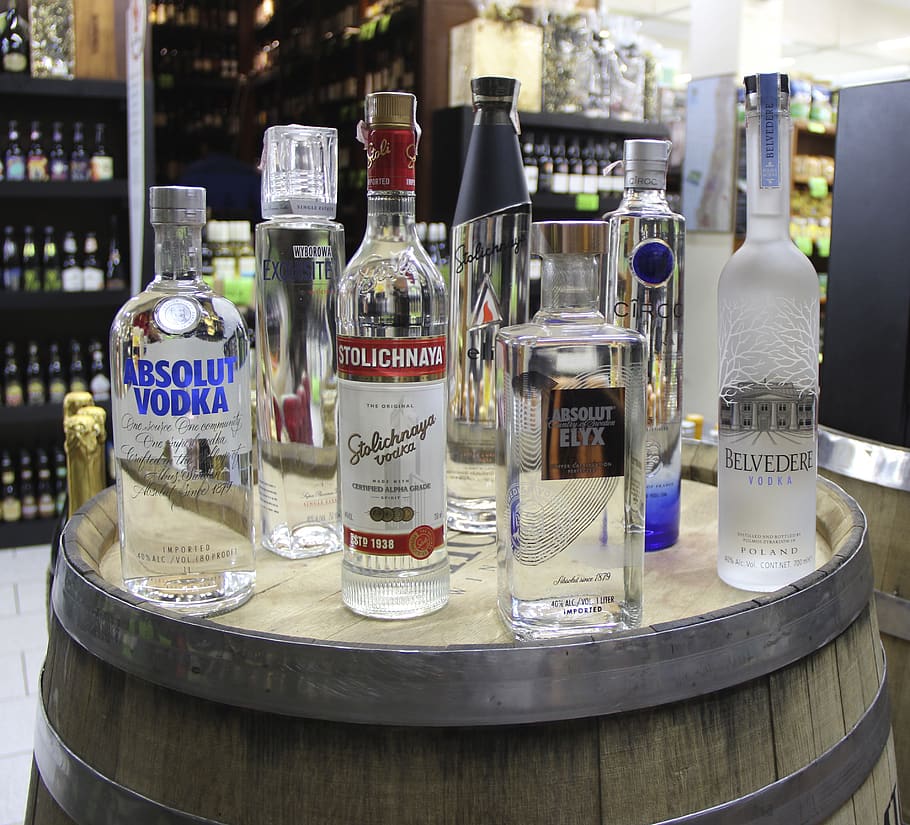 vodka, drink, alcohol, bar, drinks, alcoholic, bottle, container HD wallpaper