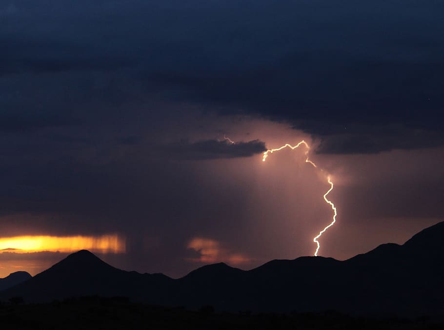 Lightnings weather. Молниеносный даль.