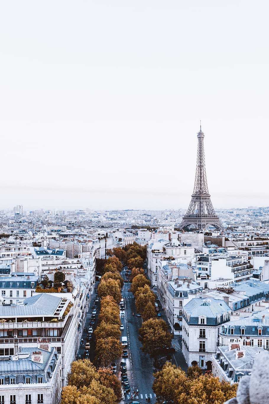 HD wallpaper: paris, eiffel, france, architecture, street, view, tower,  city | Wallpaper Flare