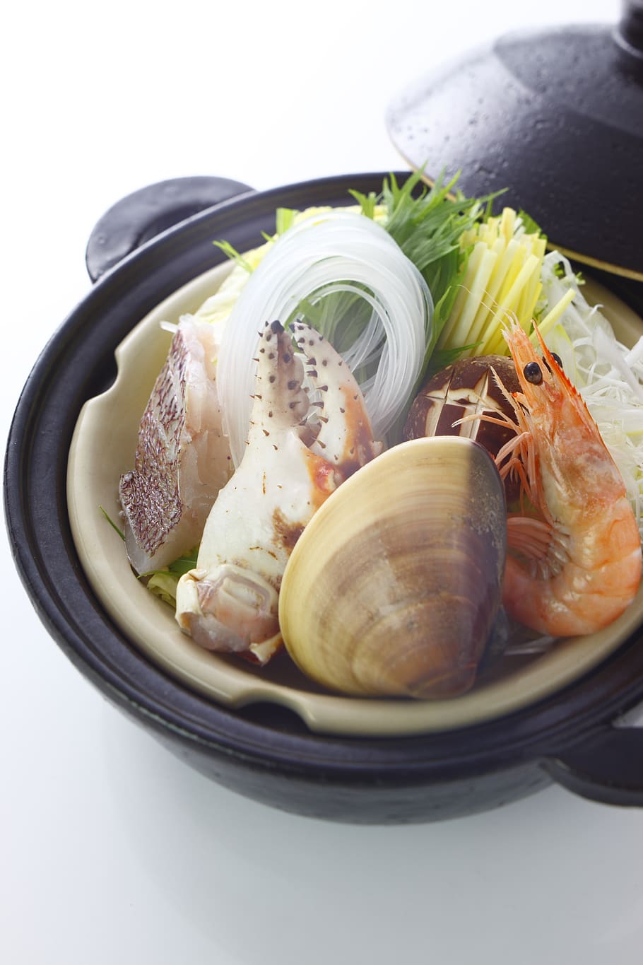 Bowl Of Seafood, cuisine, delicious, dinner, epicure, fish, lunch HD wallpaper