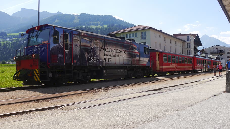 train, steam train, train station, rails, nature, austria, holiday HD wallpaper