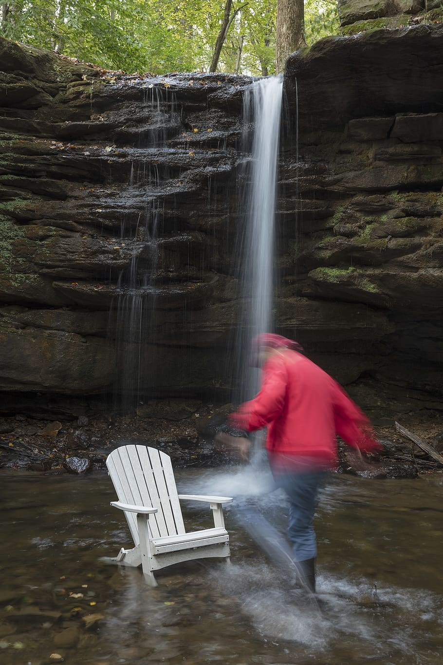 united states, dundee, blurred motion, water, long exposure HD wallpaper