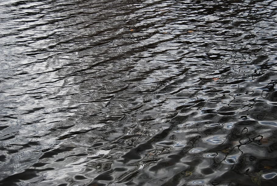 lake, water, ripples, reflection, full frame, no people, rippled HD wallpaper