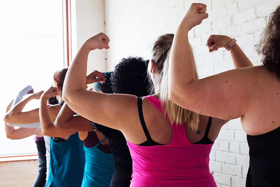 Strong Ladies Photo, Fitness, Women, Yoga, Sports, Gym, Exercise