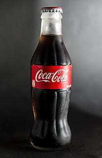 drink, coke, black, bottle, studio shot, food and drink, refreshment HD wallpaper