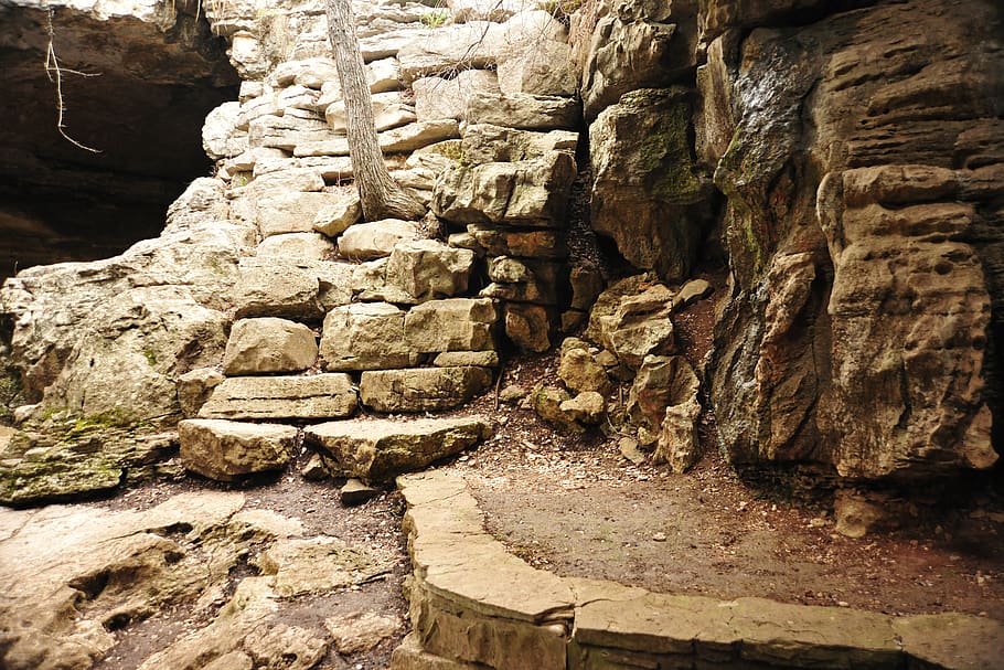 longhorn caverns, solid, rock, rock - object, rock formation HD wallpaper