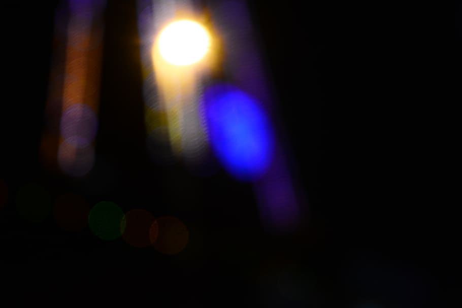 united kingdom, blackpool, illuminated, night, defocused, no people HD wallpaper