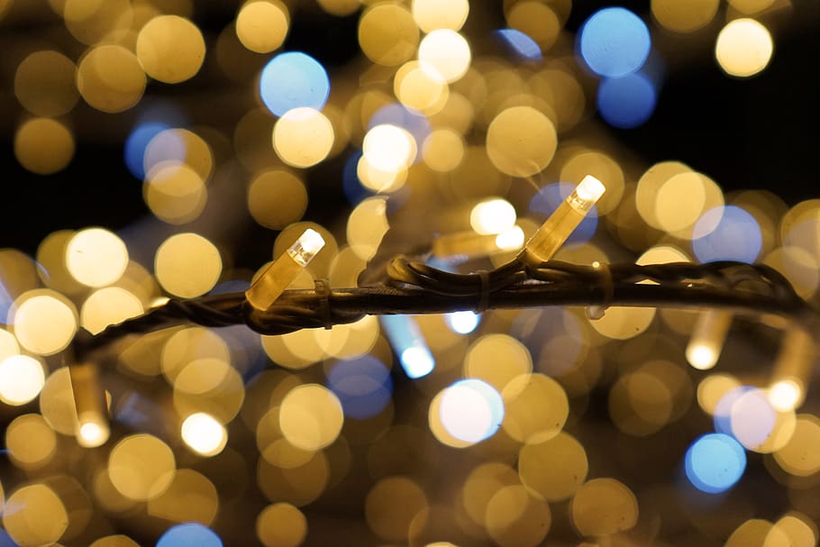 light, led, lights, bokeh, illuminated, night, lighting equipment HD wallpaper