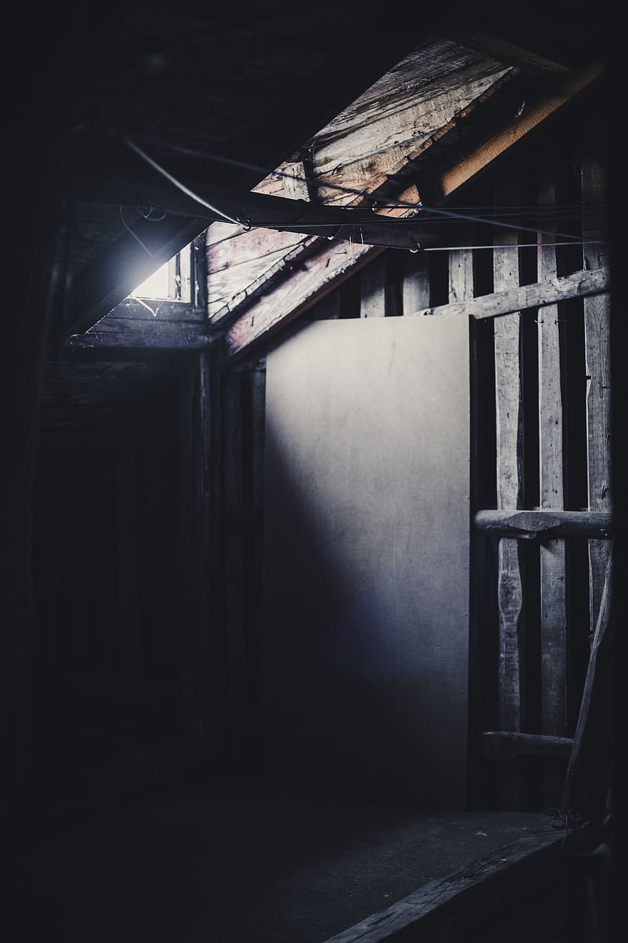 window, building, architecture, prison, loft, wood, skylight HD wallpaper